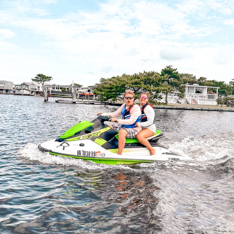 a man riding a wave on a surfboard in the water