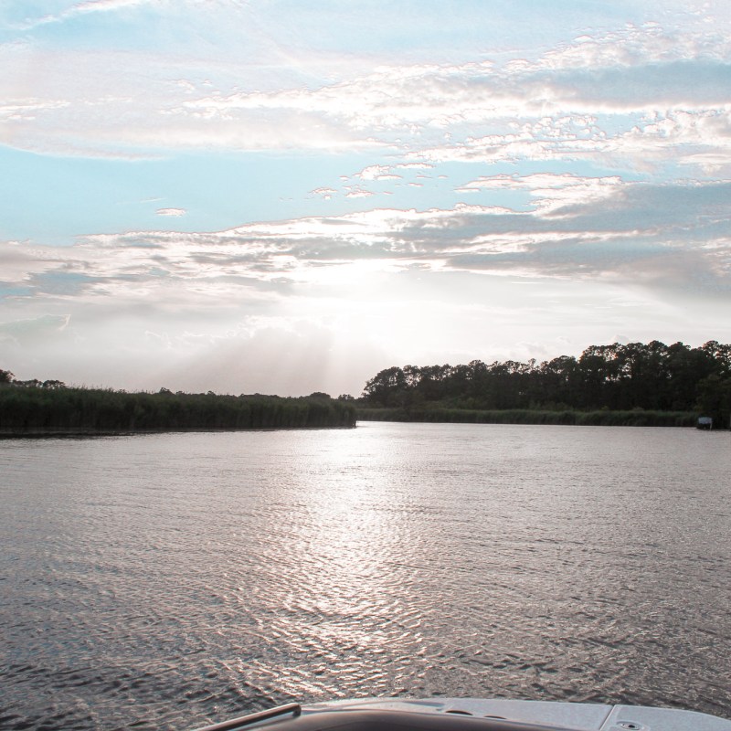 a large body of water
